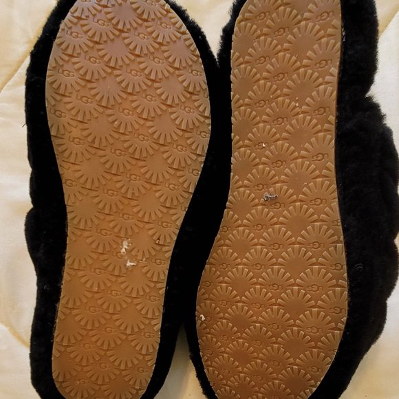 Black Fluff Yeah Slide by UGG - Picture 2 of 6